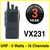 Vertex VX231 Two Way Portable Radio