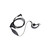 Hytera (HYT) EHS09 C-Style Earpiece with In-line VOX and Microphone [TC-320] (EHS09))