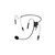 OTTO V4-HN2CH3B Hurricane II Lightweight Headset [IP100H](V4-HN2CH3B)