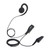 Power Products EAK-1WGR-KW1 1-Wire Swivel Earpiece [NX200 NX210 NX300 TK2140 TK5220] (EAK-1WGR-KW2)