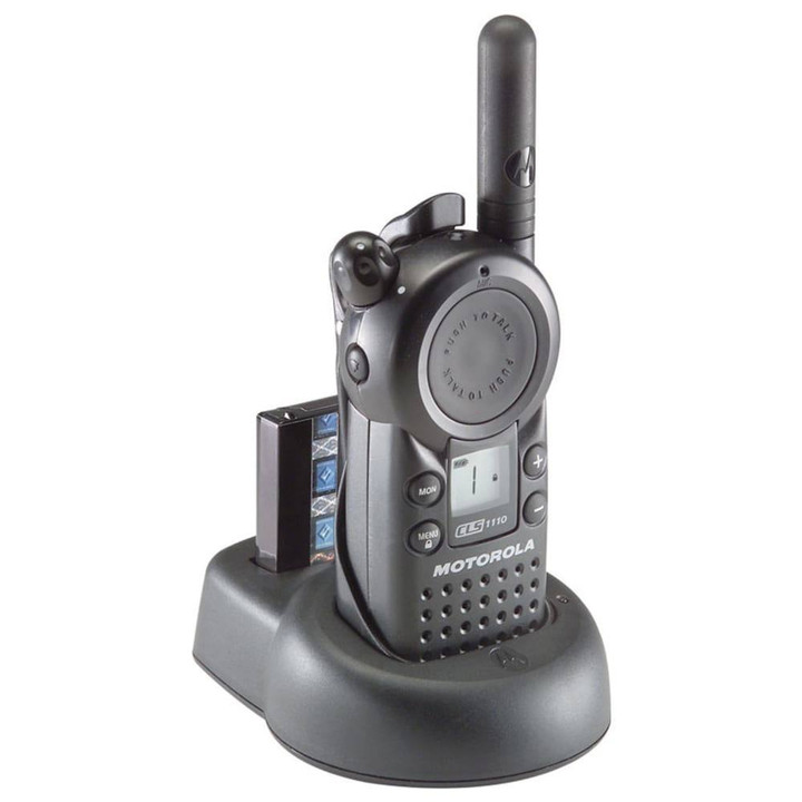 Motorola CLS 1110 UHF 1Channel Analog Radio Two Way Direct
