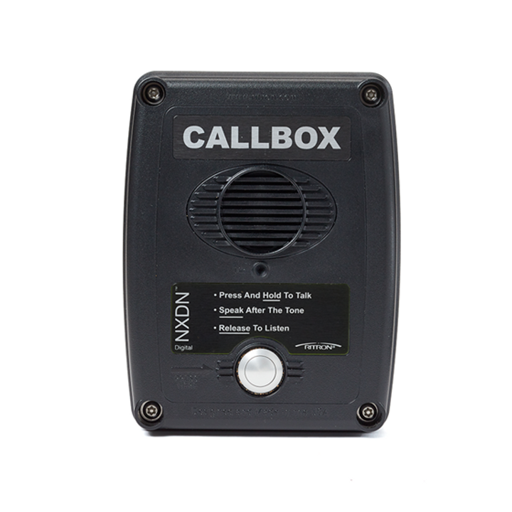 Ritron RQX-111-BLK VHF Q-series Callbox (Black) (RQX-111-BLK)