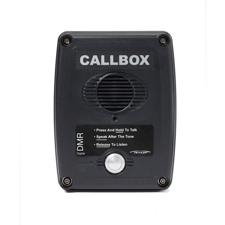 Ritron RQX-417-BLK UHF Q-Series Callbox With Built-In Relay (Black)
