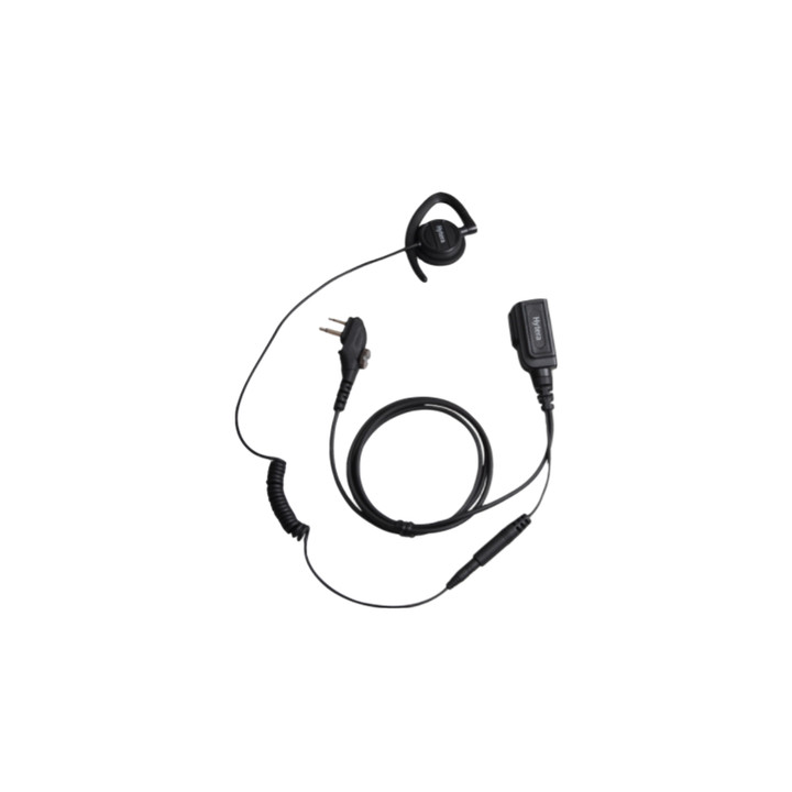 Hytera EHM20 Swivel Earpiece with On-Mic PTT [BD502i BD552i PD402i PD412i] (EHM20)