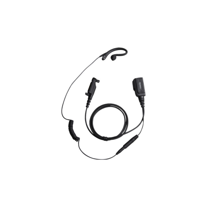 Hytera EHN21 C-Style Detachable Earpiece with In-line PTT and Microphone [PD602i PD662i PD682i] (EHN21)