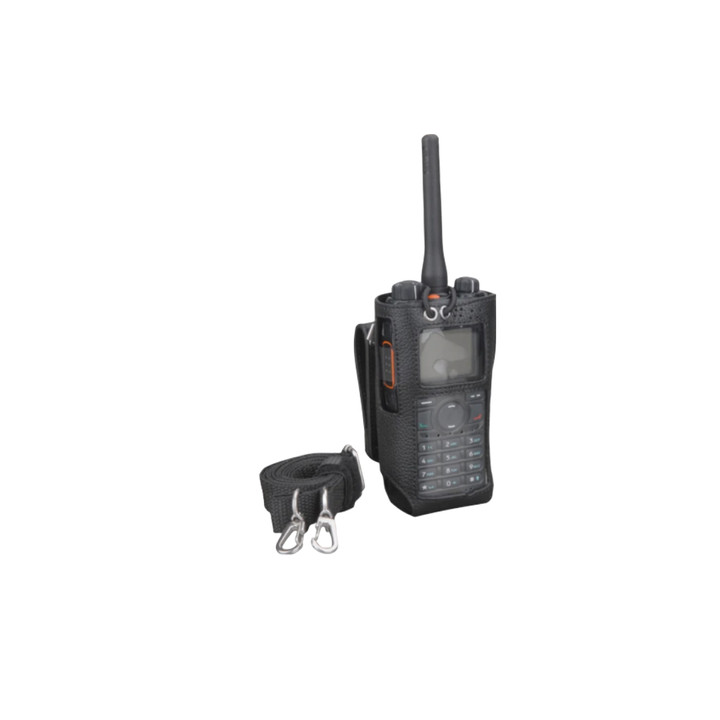 Hytera LCY012 Leather Carrying Case With LCD Display [PD702i PD752i