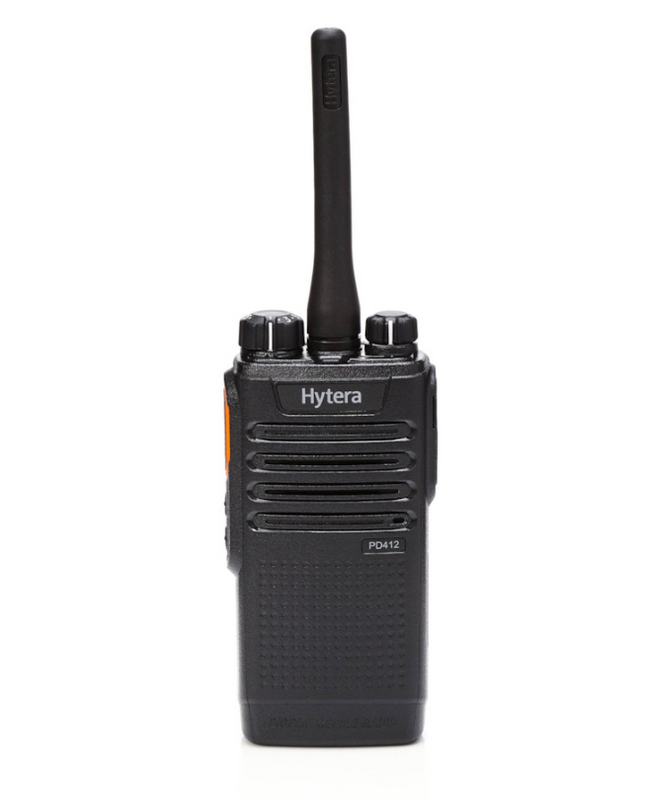 Hytera PD412i Digital DMR Portable 136-174mHz VHF 5-Watt Radio with RFID Reader (PD412i-V1)