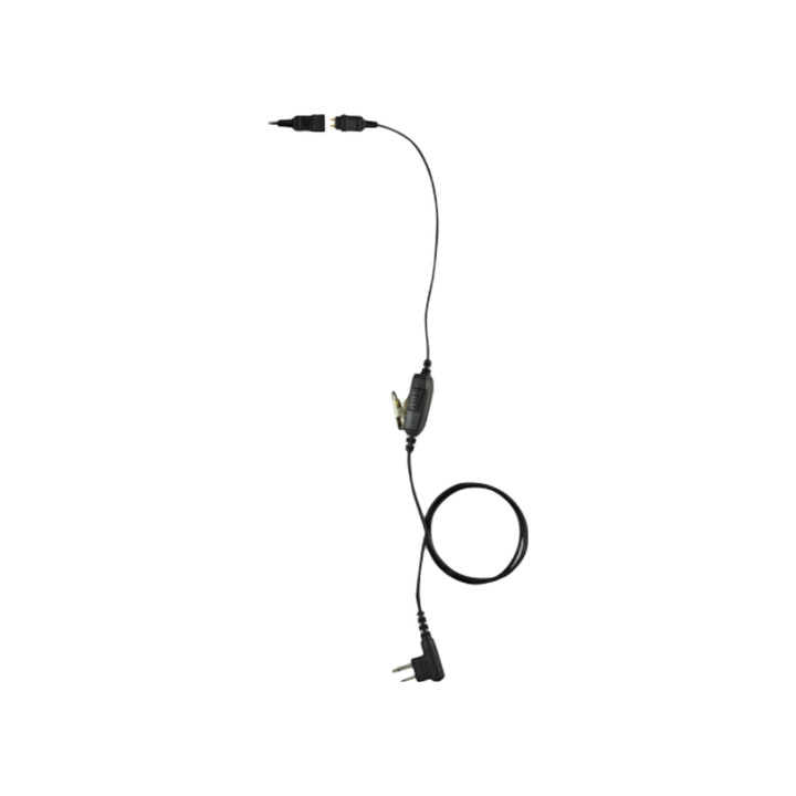 OTTO E1-1W2SL131 LOC One Wire Surveillance Kit With In-line PTT and Microphone [HT750 HT1250 HT1250LS PR860] (E1-1W2SL131)