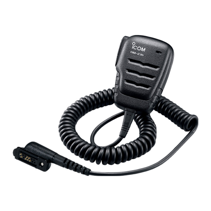 Icom HM236 Compact Remote Speaker Microphone [IP730D] (HM236)