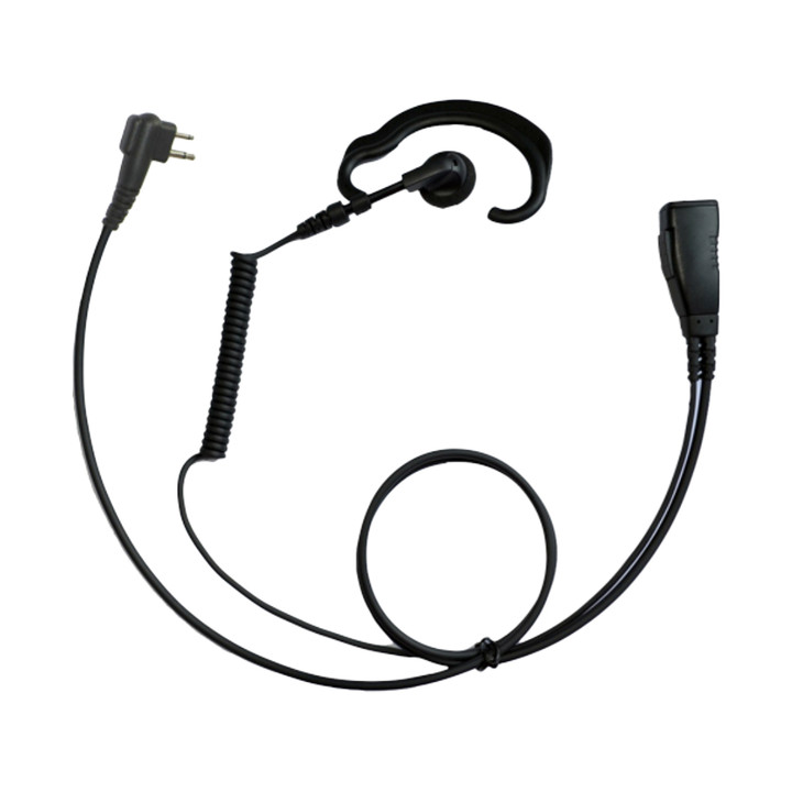 Power Products EAK-1WEH-MT1 Endura 1-Wire Earhook Earpiece [BPR40 BPR40D CP110 CP185 CP200 CP200D] (EAK-1WEH-MT1)