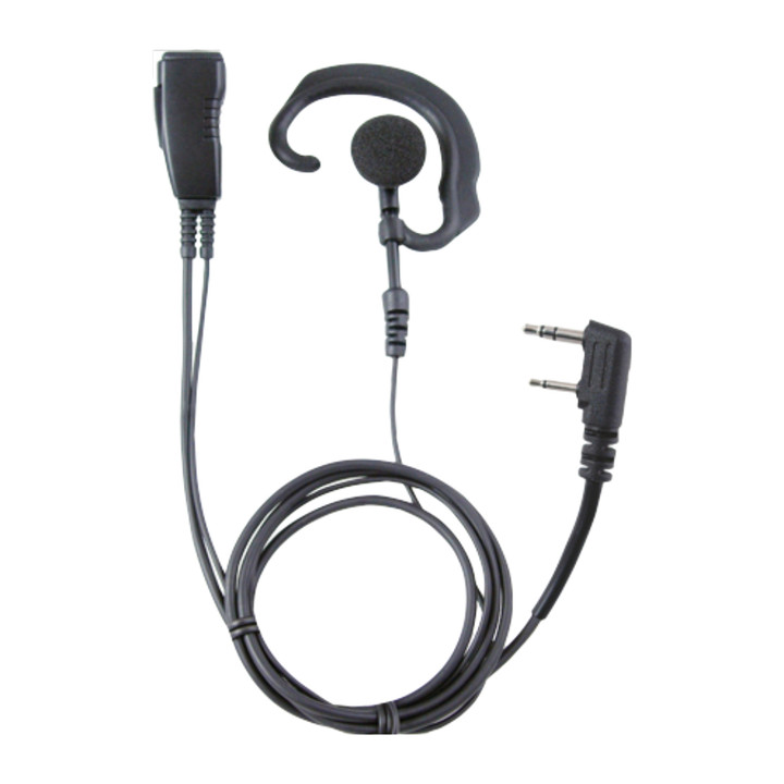  Pryme G-Hook Earpiece With Lapel Microphone [BPR40 BPR40D CLS1110 CLS1410 CP100 CP125 CP150 CP185 CP200 CP200D] [BPR40 BPR40D CLS1110 CLS1410 CP100 CP125 CP150 CP185 CP200 CP200D] (LMC-1EH03)