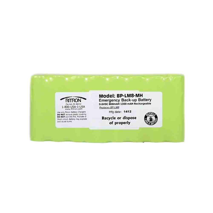 Ritron BP-LM8-MH 1300mAh-MiMH Replacement Rechargeable Battery (BP-LM8-MH)