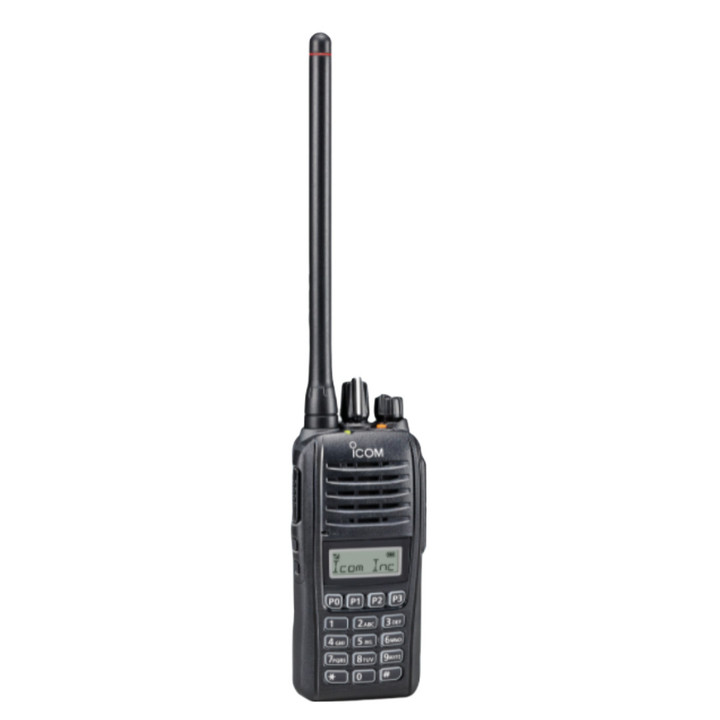 Icom F1100DT 73 USA VHF 5 Watt 128 Channel IDAS Radio With Display and Full Keypad