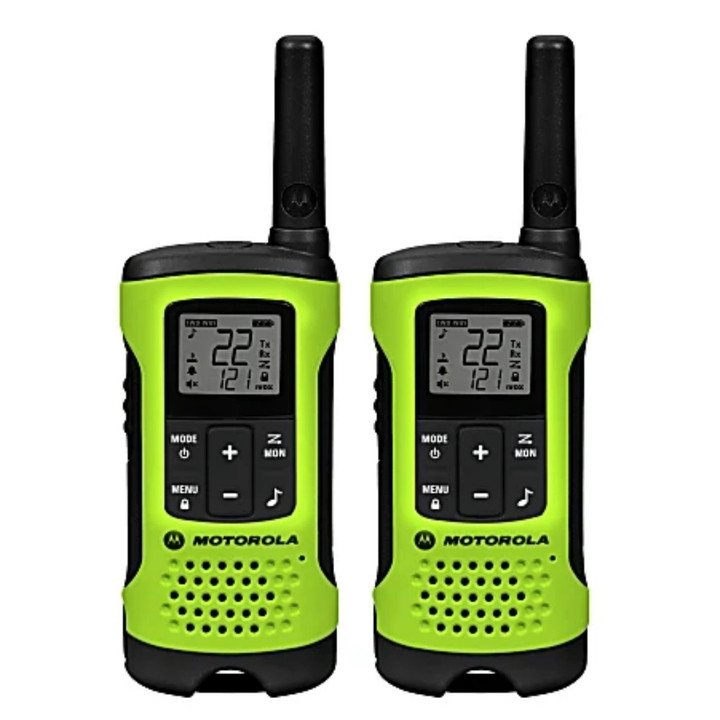 Motorola T605 FRS Emergency Waterproof Radio 2-Pack [T6B22201GWCAAG]