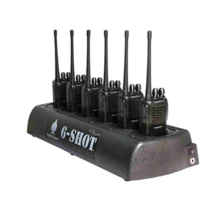 Hytera 6-Shot Multi Unit Charger [TC320] (6-SHOT-TC320)