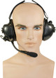 Noise-Canceling Dual Muff Carbon Fiber Headset [XTS1500 XTS2500 XTS3000 PR1500 HT1000 MT1500 MT2000]