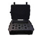 Rugged Transport Case with Foam for Two-Way Radios (Case-Radios/Charger)