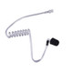 Replacement Clear Coil Acoustic Tube with Memory Foam Ear Tip For 2 Wire Surveillance Kit Earpiece (2Wire-Tube)