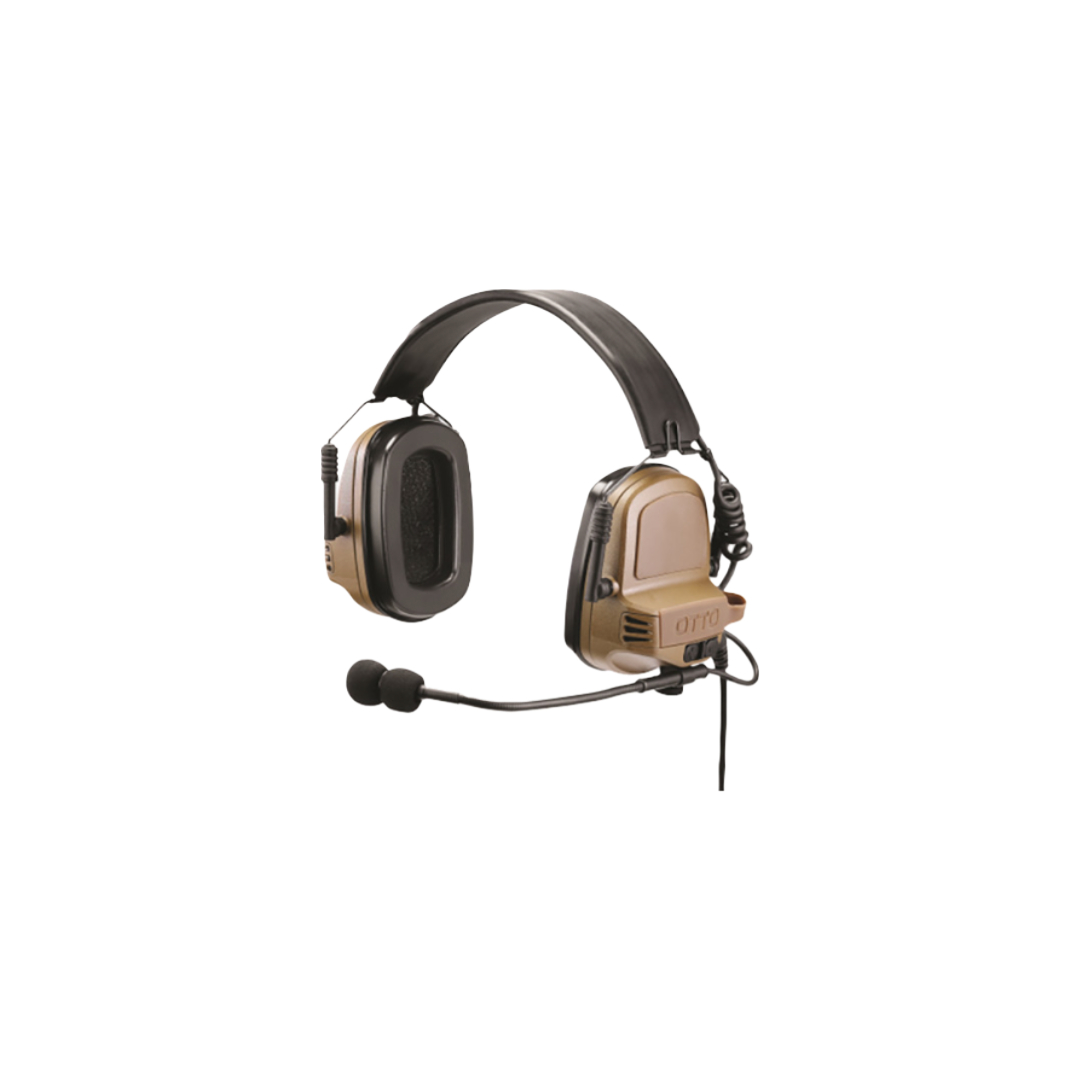 OTTO V4-11054BK NoizeBarrier TAC Over-The-Head Headset [APX Series 