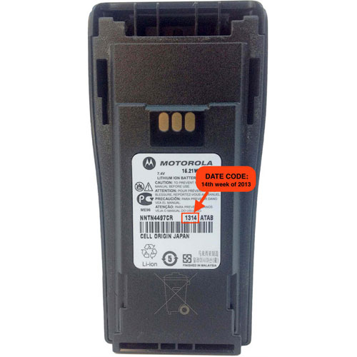 Motorola PMNN4458BR MAG ONE 2150 mAh Li Ion Battery For CP200 CP200D PR400 EP450 