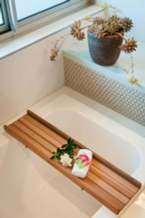 Discover the Benefits of a Cedar Bath Caddy for Your Home Spa Experience