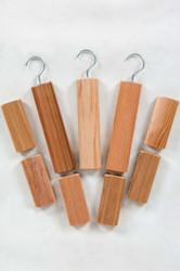 Eco-Friendly Storage Solutions: Cedar Hangups and Drawer Blocks