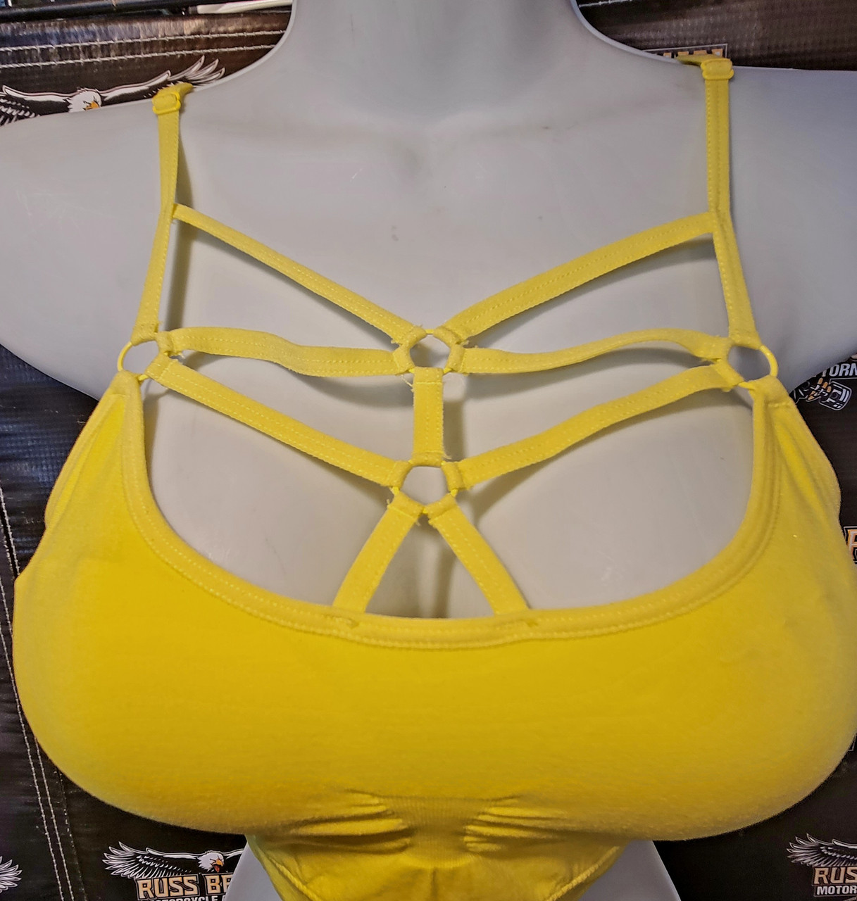 New Cross Back Spider Bras with Clasp - One Sexy Biker Chick Store