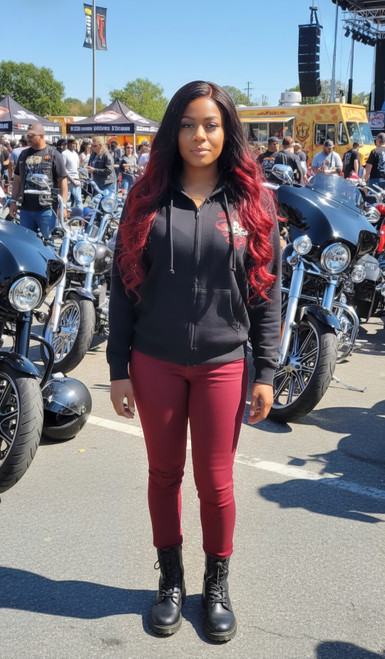 OSBC Original Golden Wing BLING Black Hoodie