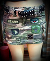 Army, Camo, Green, Black, Skirt, Shorts, summer, us army 