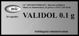 VALIDOL