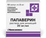 Papaverine injectables