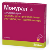Monurol Fosfomycin 3 grams 1 sachet