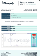 GHK-Cu 50 mg/vial, 10 vials/pack (500 mg total) - EXPRESS SHIPPING