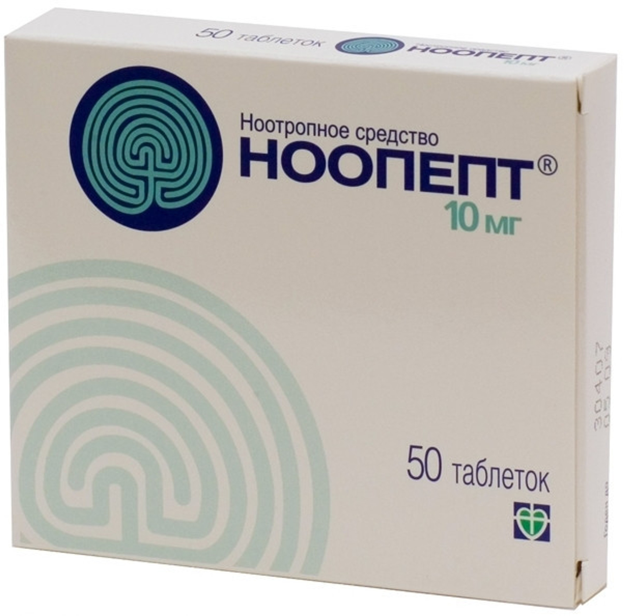 Buy pharmaceutical NOOPEPT 10 mg/tab, 50 tabs