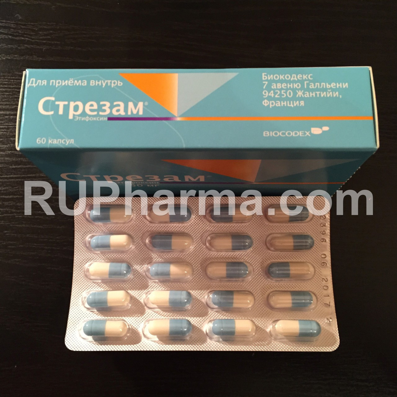 Buy STRESAM® (Etifoxine) 50 mg/cap, 60 caps/pack