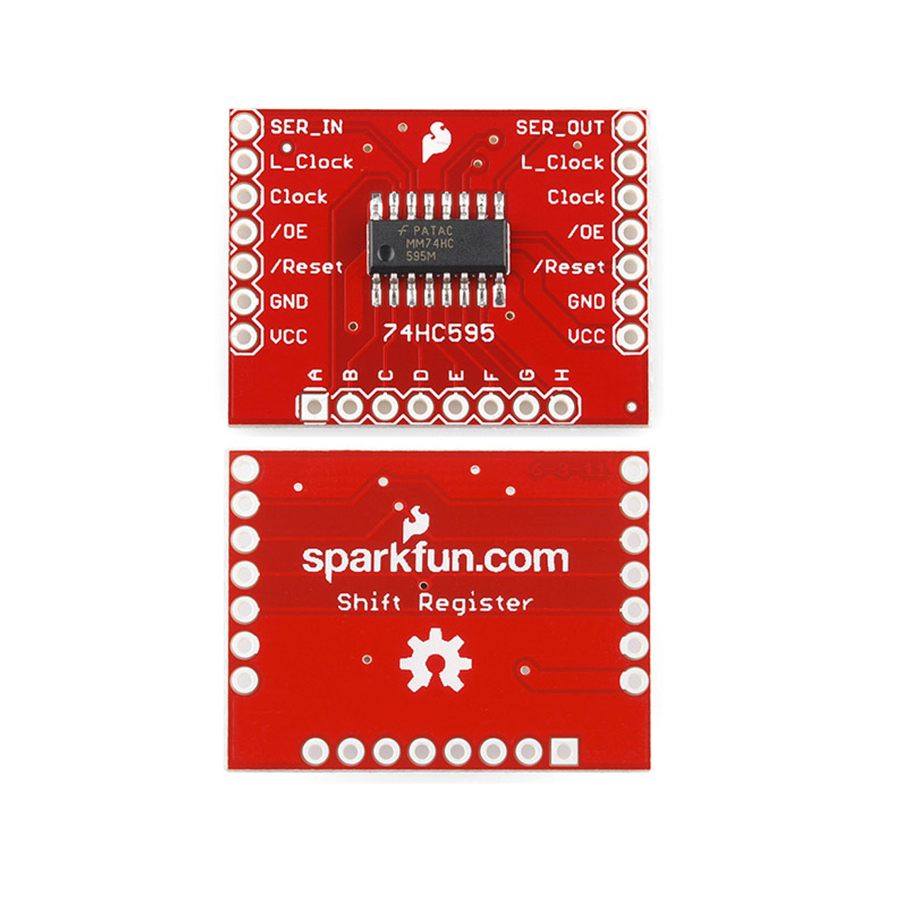 BOB-10680 - SparkFun | Shift Register Breakout | Evelta