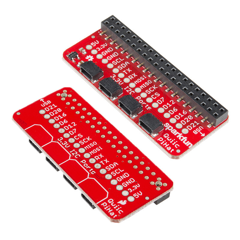 Convertisseur ADC 12 Bits 4 Canaux SparkFun Qwiic - Pour Projets électroniques, Entrées Analogiques - 8