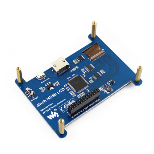 Buy Waveshare 4inch Resistive Touch Screen LCD Designed for Raspberry ...