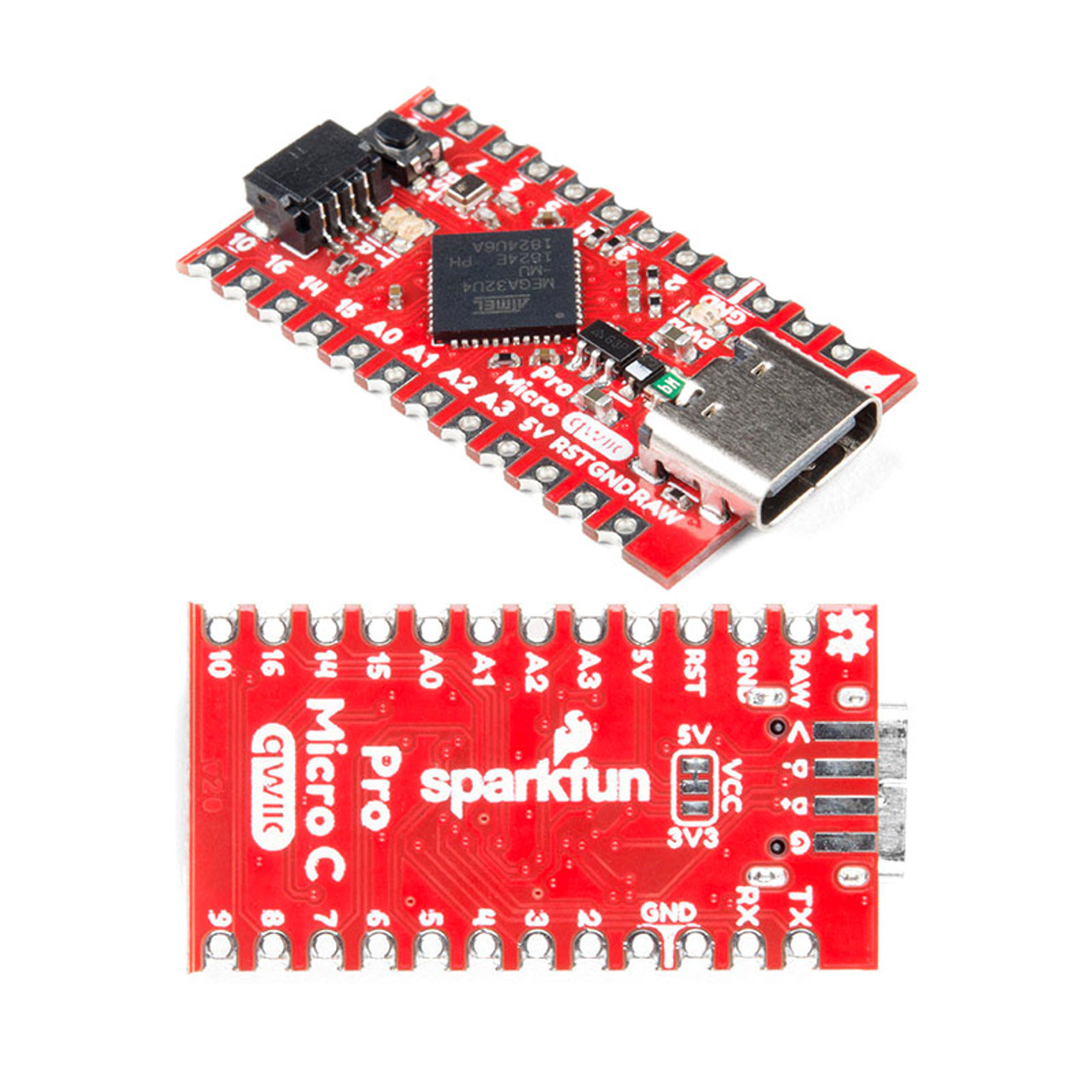 SparkFun Qwiic Pro Micro - USB-C (ATmega32U4)