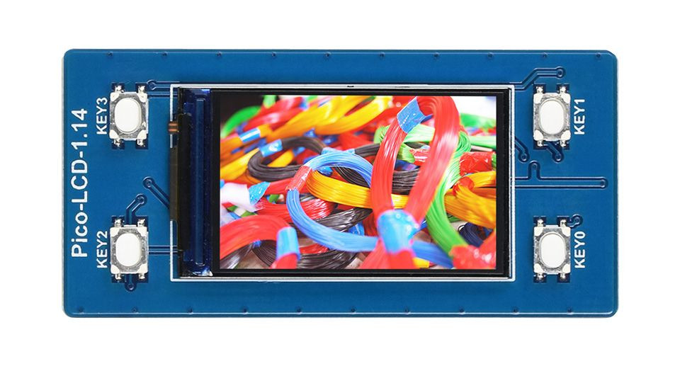 1.14inch LCD Display Module for Raspberry Pi Pico
