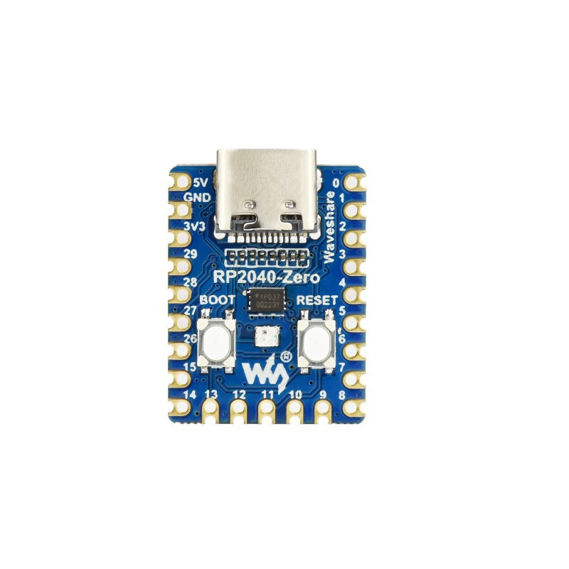 RA4M1-Zero Mini Development Board, Based On 32-bit MCU-RA4M1, 48MHz Operating Frequency, Built-in FPU, Supports Firmware Encryption