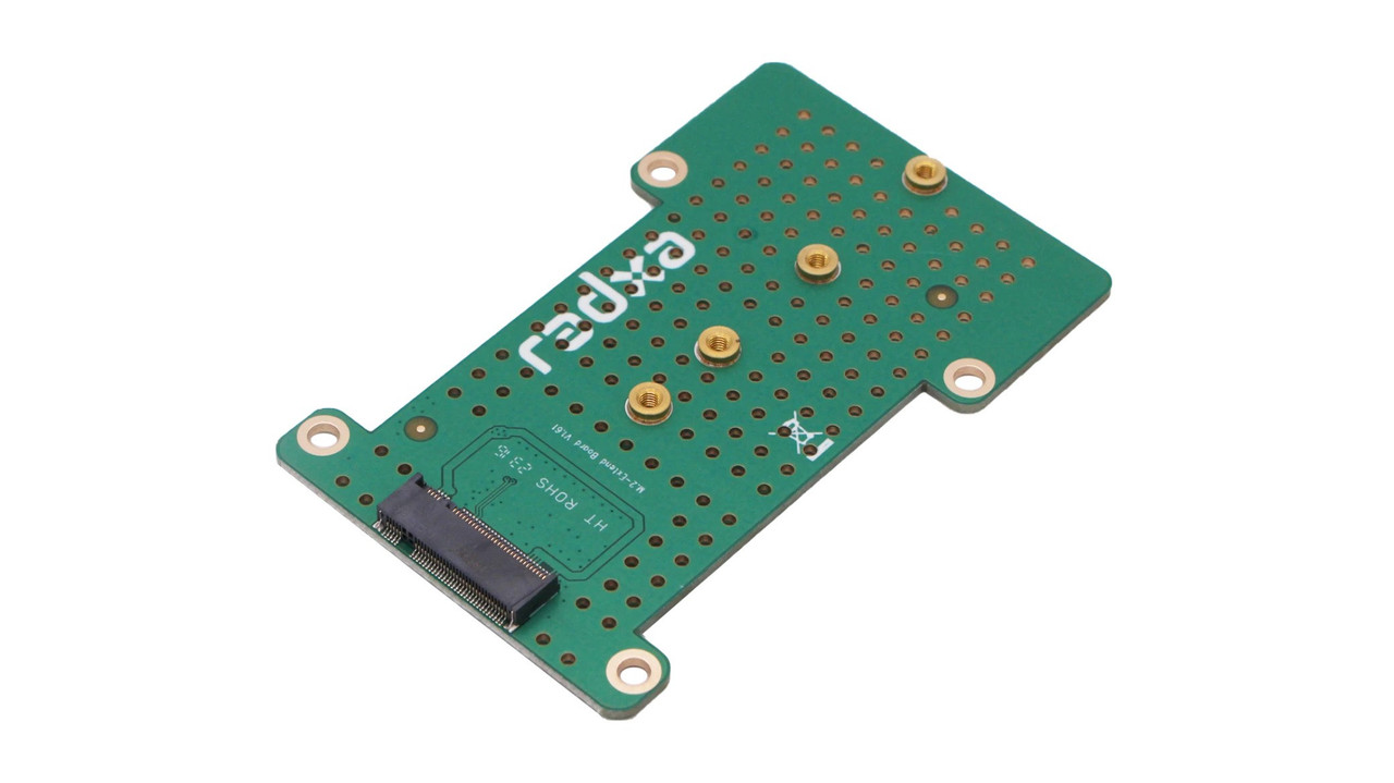 Buy Radxa M.2 Extension Board for ROCK 4A/4B/4A+/4B+/4SE/3A | Evelta