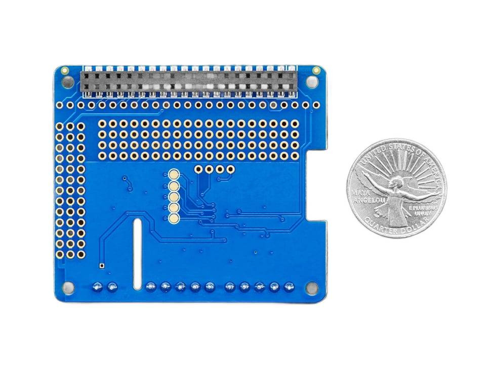 Adafruit DC & Stepper Motor HAT for Raspberry Pi – Mini Kit | Evelta