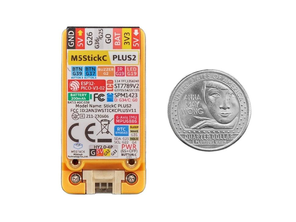 Development Watch Kit M5StickC Plus IoT Development Kit + Watch Accessories – ESP32 Wearable ...