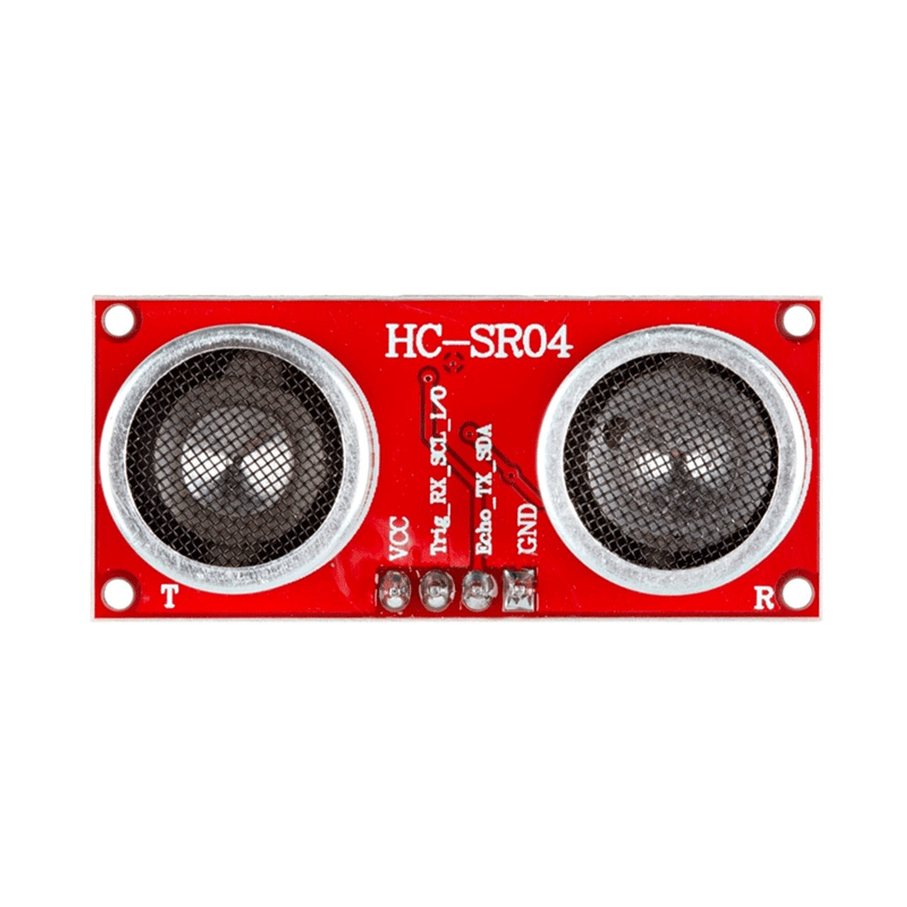Ultrasonic Distance Sensor – HC-SR04 Red (3.3V–5V, 2cm–400cm) - Buy ...