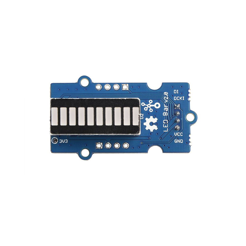 Grove LED Bar V2.0 – MY9221 10-Segment Indicator | Multi-Colour LED ...