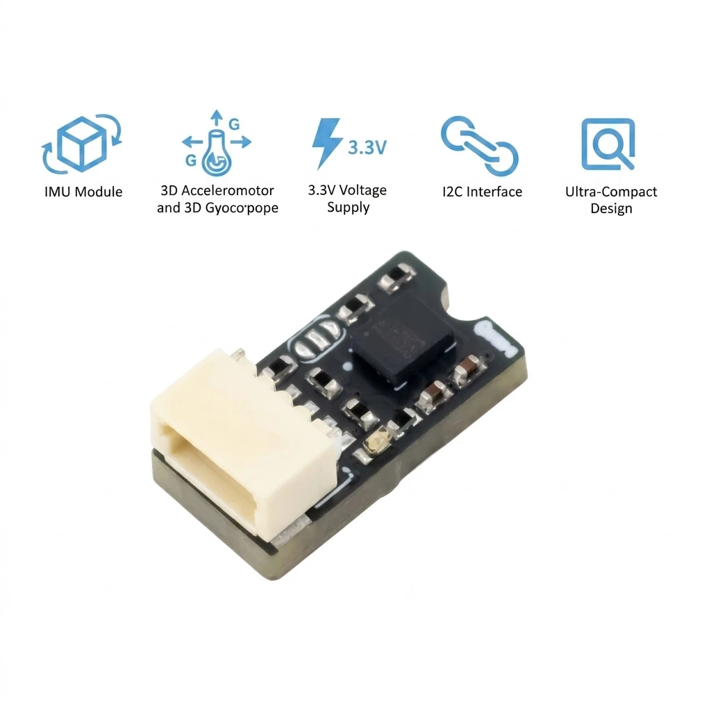 7Semi ISM330DHCX IMU Module With 3D Accelerometer Gyroscope And ...