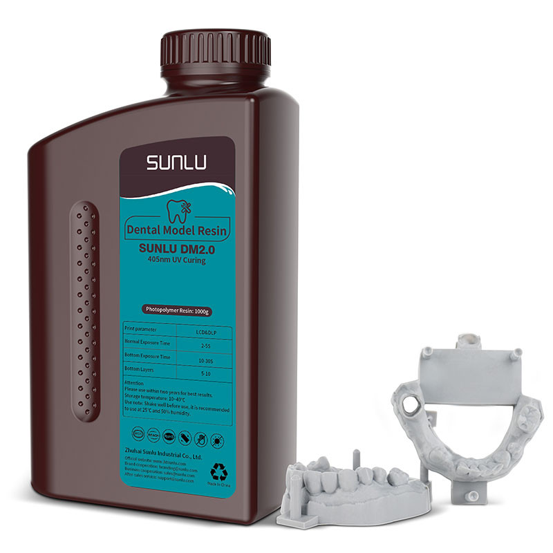 Buy Sunlu Dental Resin Grey 1Kg, Dental Model Restoration Resin Evelta