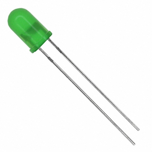 5mm Round Green LED 2Pin Through Hole Green Diffused LED