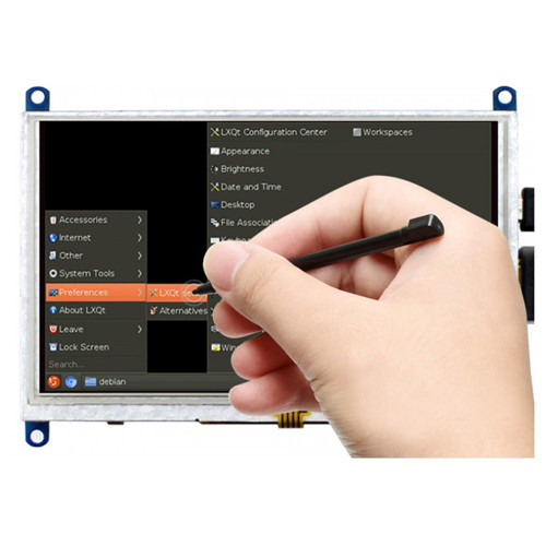 5inch Resistive Touch Screen LCD, 800×480 HDMI interface-Waveshare